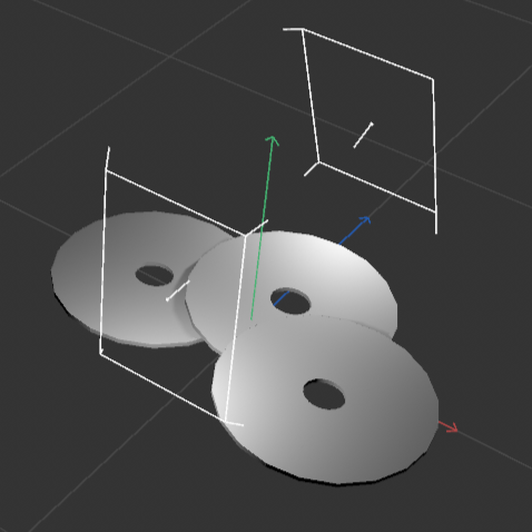 Three CDs in Cinema4D