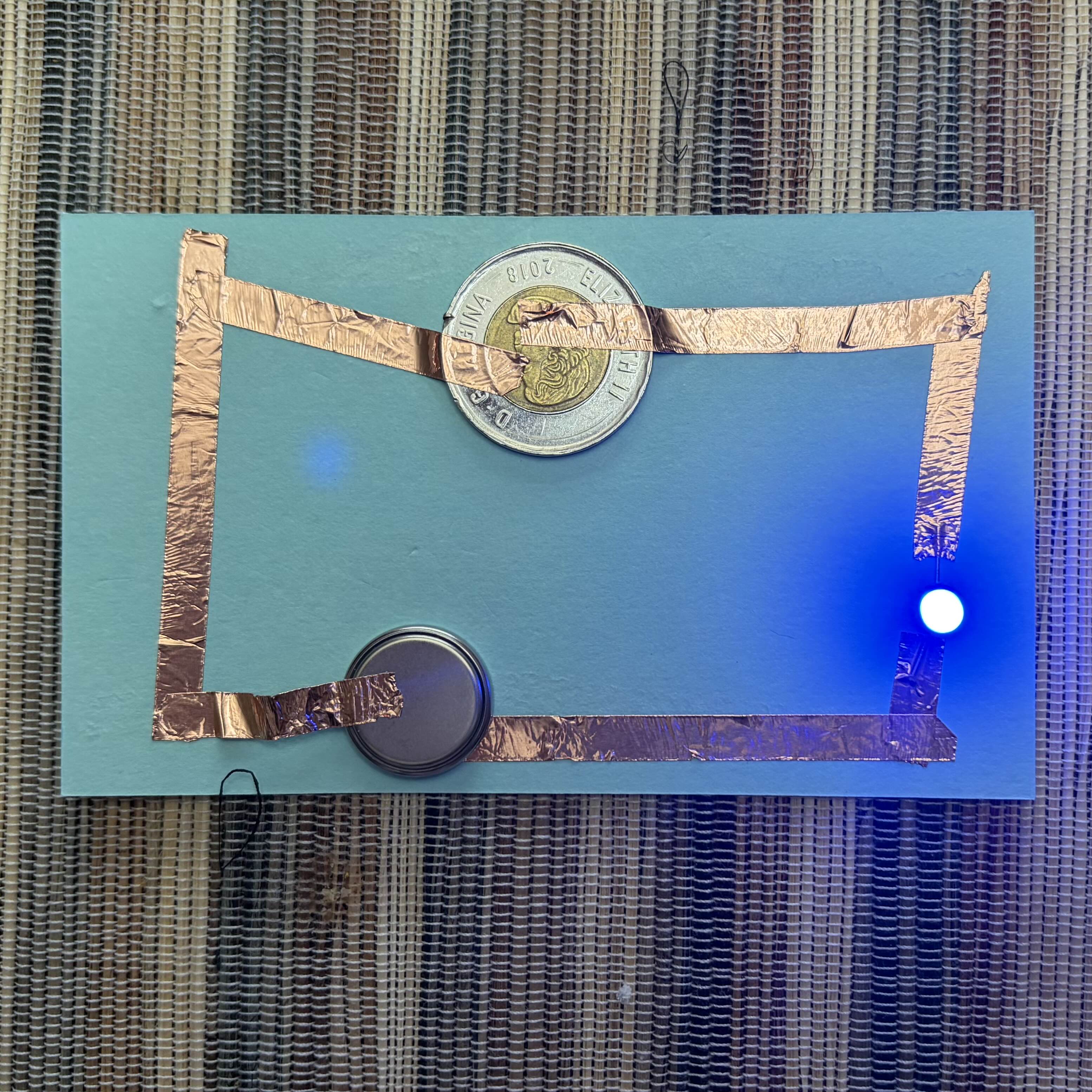 aving an extra item OVER the circuit to see if electricity can continue to run through