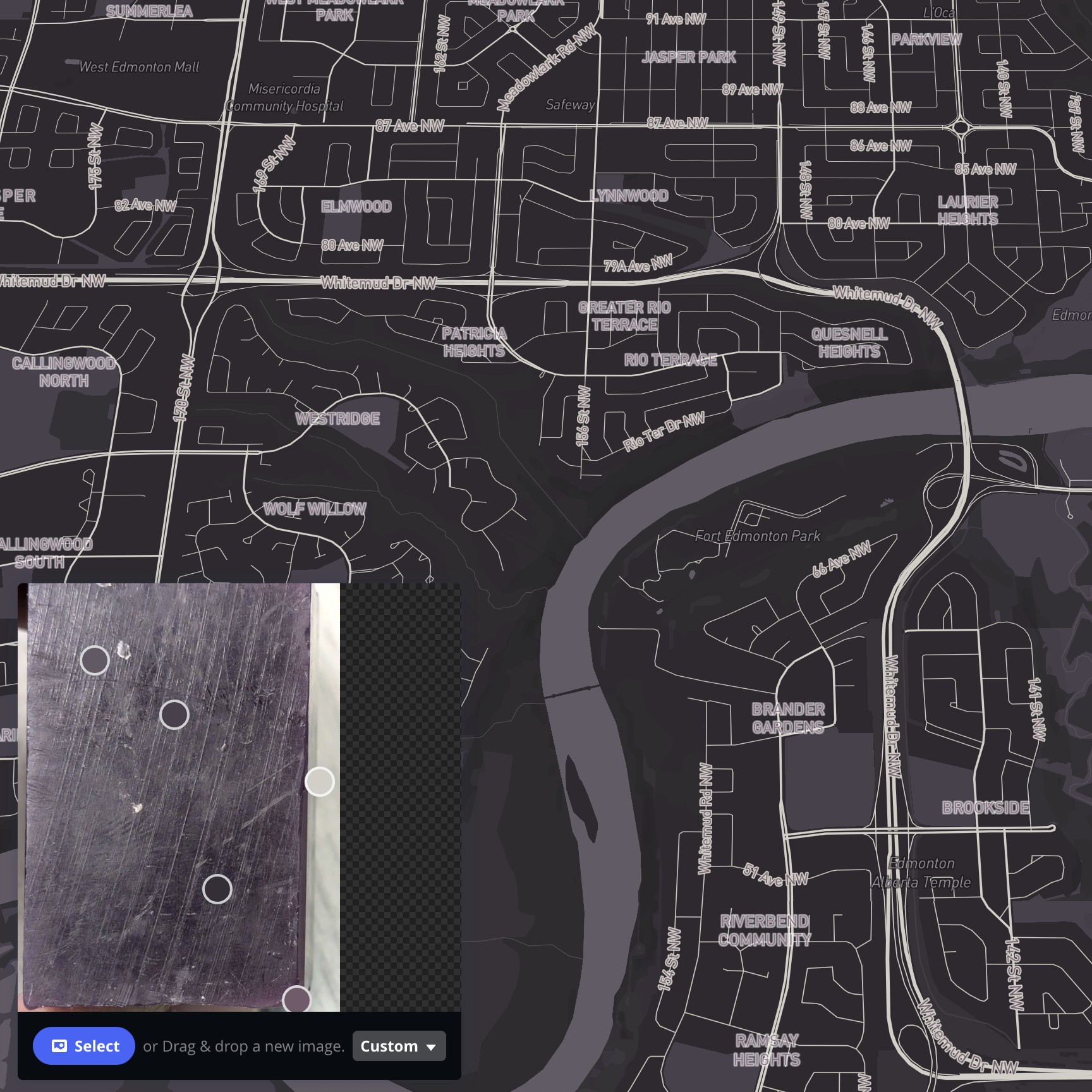 My first time working with Cartogram. I chose a plastic purple item from class for its gradient in color.