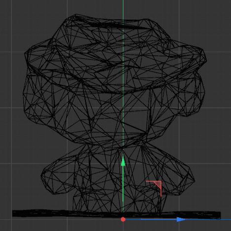 Using the polygon-reduction tool in Cinema4D.