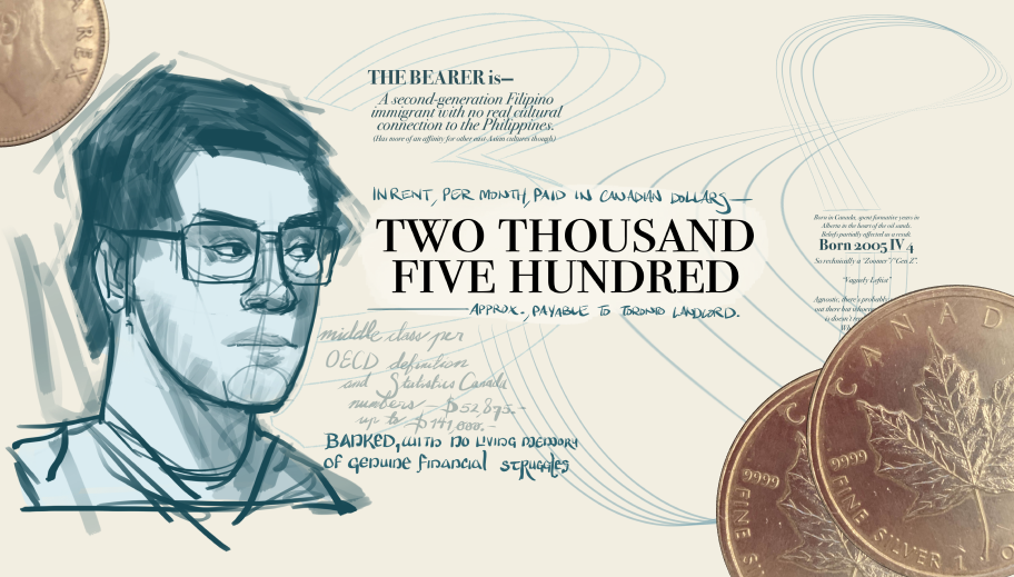 Group Member: Eric<br><br>
                Researchers themselves can - and unintentionally will - affect research results from the very start.<br>
                Stuff like one’s upbringing or what that person's obsessions are would affect
                what results the research would get; and probably from the very start too.<br>
                My avid fixation on financial impacts led me to make this personal portrait.
